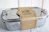Sass & Belle Lunchbox Edelstahl silber