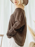 Bypias SWEETIE Mohair Pullover jumper, Espresso