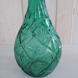 Vase bauchig grün